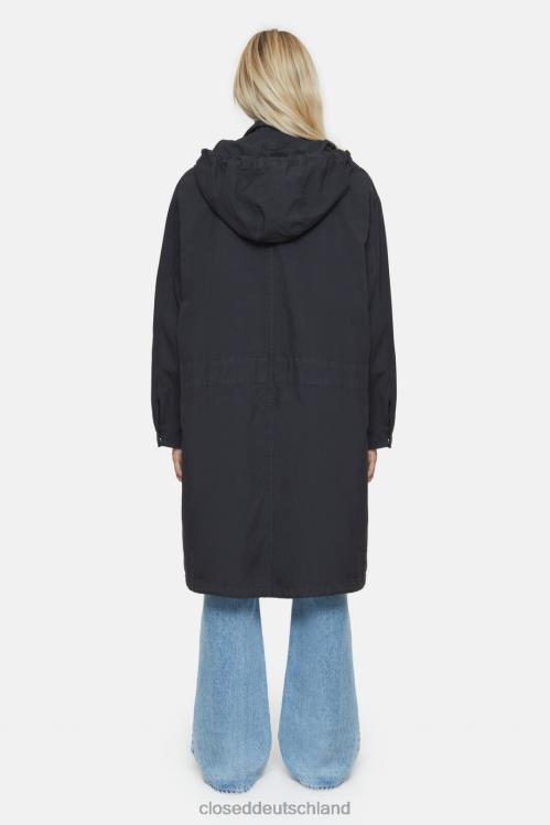 Kleidung Schwarz 0RP8Z295 CLOSED Steppparka Frauen