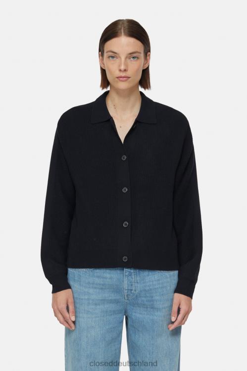 Kleidung Schwarz 0RP8Z379 CLOSED Cardigan aus Kaschmirmix Frauen