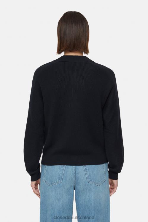 Kleidung Schwarz 0RP8Z379 CLOSED Cardigan aus Kaschmirmix Frauen