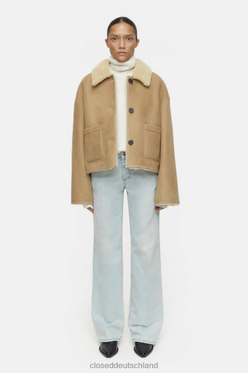 Kleidung Shetland 0RP8Z273 CLOSED Wendejacke aus Lammfell Frauen