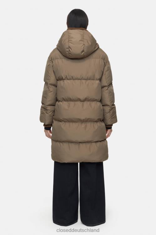 Kleidung alte Kiefer 0RP8Z263 CLOSED Puffermantel Frauen