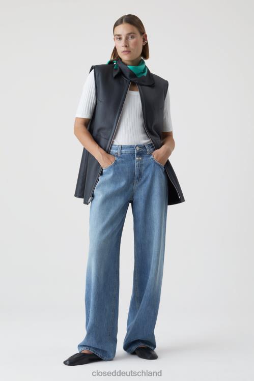 Kleidung dunkle Nacht 0RP8Z1442 CLOSED Wendeweste Frauen