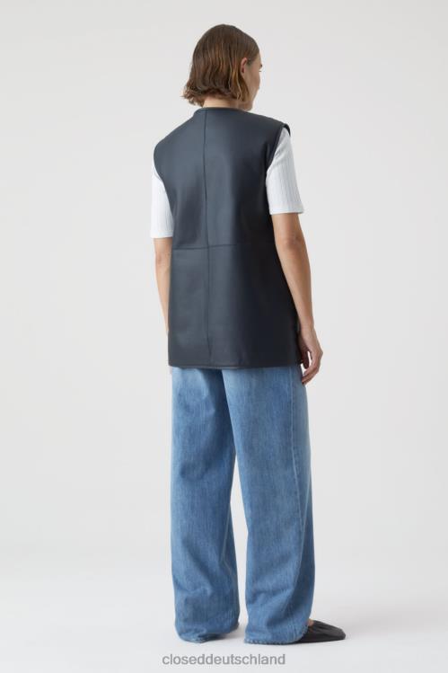 Kleidung dunkle Nacht 0RP8Z1442 CLOSED Wendeweste Frauen