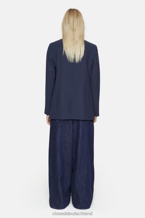 Kleidung dunkle Nacht 0RP8Z274 CLOSED Blazer-Stil, Lola Frauen