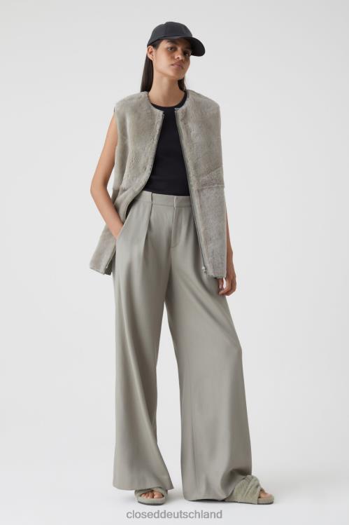 Kleidung grauer Marmor 0RP8Z1441 CLOSED Wendeweste Frauen