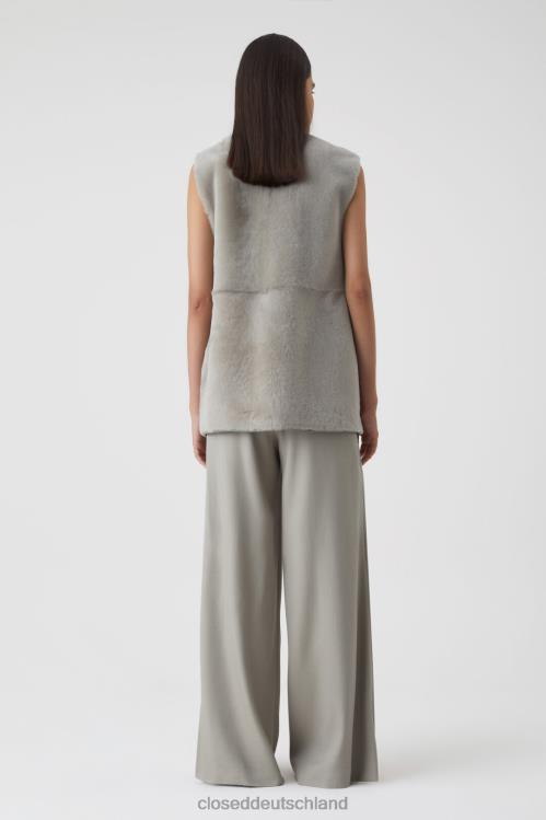 Kleidung grauer Marmor 0RP8Z1441 CLOSED Wendeweste Frauen