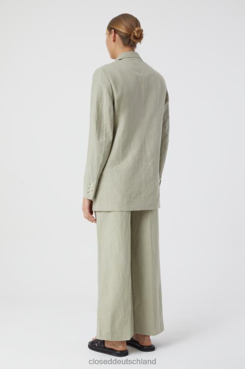 Kleidung helles Moosgrün 0RP8Z1414 CLOSED Lässiger Blazer Frauen