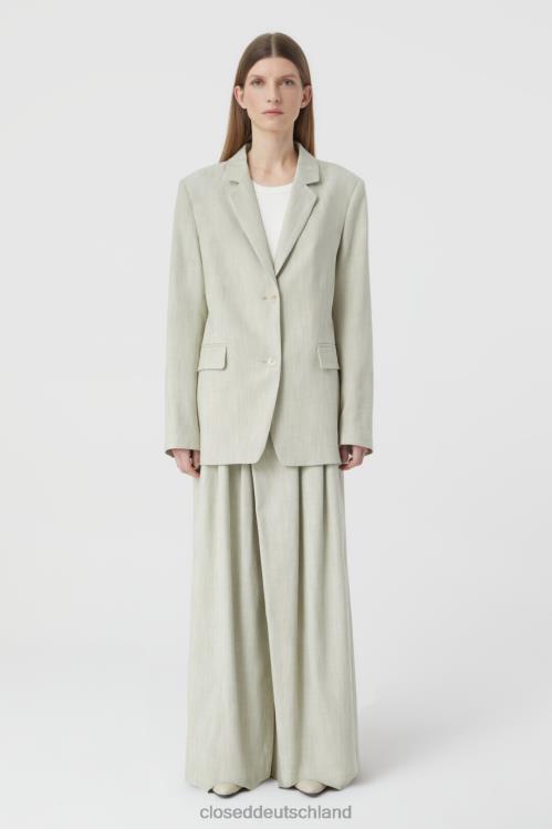 Kleidung helles Moosgrün 0RP8Z1415 CLOSED Blazer-Stil, Lola Frauen