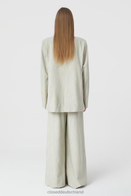 Kleidung helles Moosgrün 0RP8Z1415 CLOSED Blazer-Stil, Lola Frauen