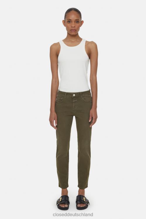 Kleidung Armeegrün 0RP8Z85 CLOSED Bäcker im Denim-Stil 2 Frauen