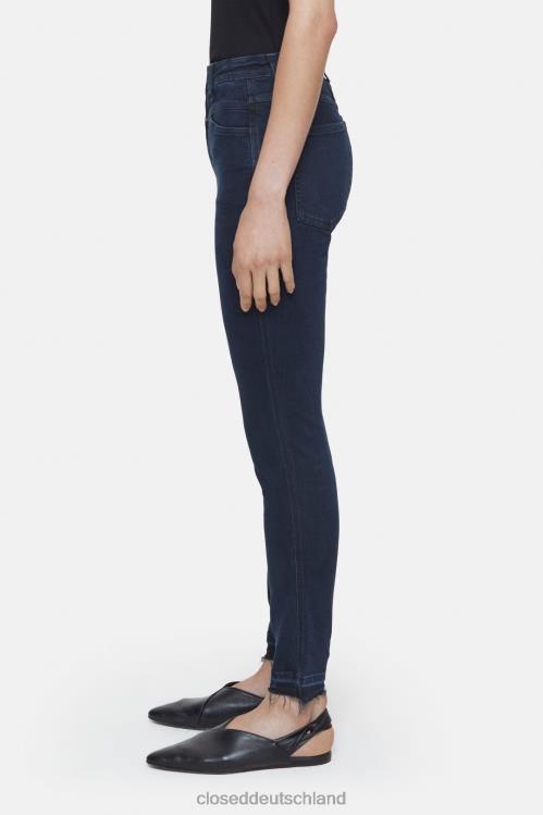 Kleidung Blau Schwarz 0RP8Z126 CLOSED Skinny Pusher im Denim-Stil 6 Frauen