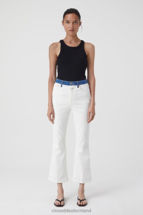 Kleidung Creme 0RP8Z110 CLOSED Hi-Sun im Denim-Stil Frauen