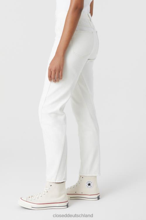 Kleidung Creme 0RP8Z1182 CLOSED Denim-Stil, gebogenes X Frauen