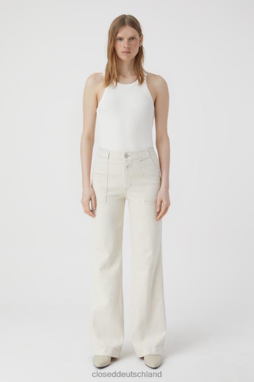 Kleidung Creme 0RP8Z1221 CLOSED Arie im Denim-Stil Frauen