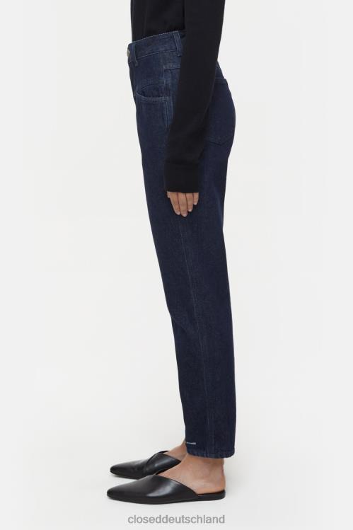 Kleidung Dunkelblau 0RP8Z100 CLOSED Pedaldrücker im Denim-Stil 4 Frauen