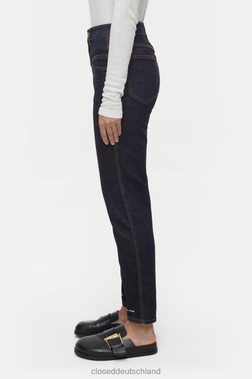Kleidung Dunkelblau 0RP8Z101 CLOSED Pedaldrücker im Denim-Stil 4 Frauen