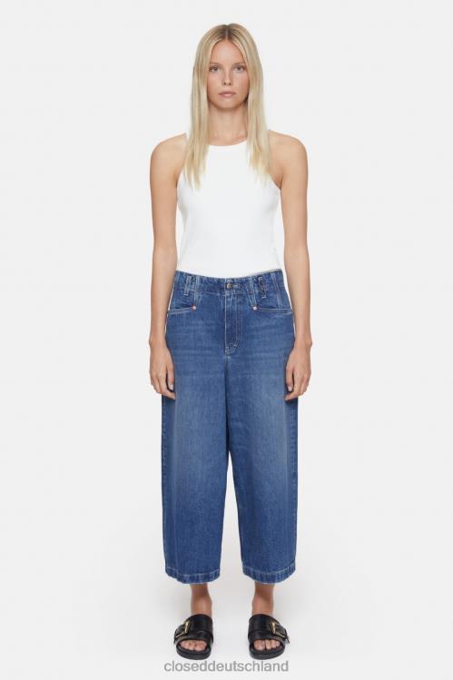 Kleidung Dunkelblau 0RP8Z108 CLOSED Campton im Denim-Stil Frauen