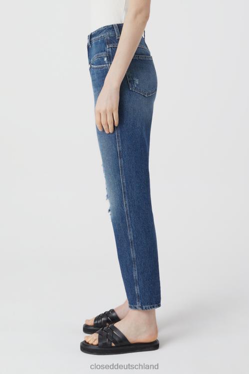 Kleidung Dunkelblau 0RP8Z1159 CLOSED Pedaldrücker im Denim-Stil 5 Frauen