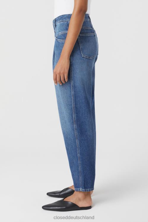 Kleidung Dunkelblau 0RP8Z1164 CLOSED Perle im Denim-Stil Frauen