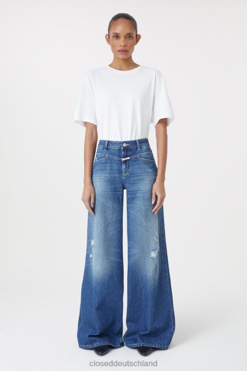 Kleidung Dunkelblau 0RP8Z1181 CLOSED Denim-Stil ausgestellt-x Frauen