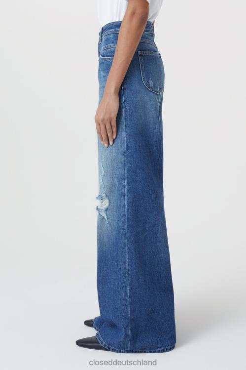 Kleidung Dunkelblau 0RP8Z1181 CLOSED Denim-Stil ausgestellt-x Frauen