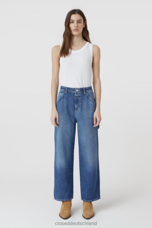 Kleidung Dunkelblau 0RP8Z1217 CLOSED Denim-Stil in Beige Frauen