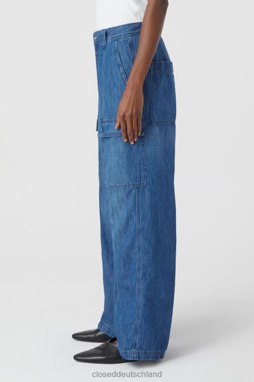 Kleidung Dunkelblau 0RP8Z1263 CLOSED Roye im Denim-Stil Frauen