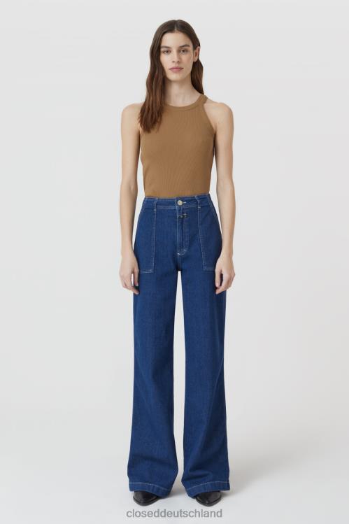 Kleidung Dunkelblau 0RP8Z1273 CLOSED Arie im Denim-Stil Frauen