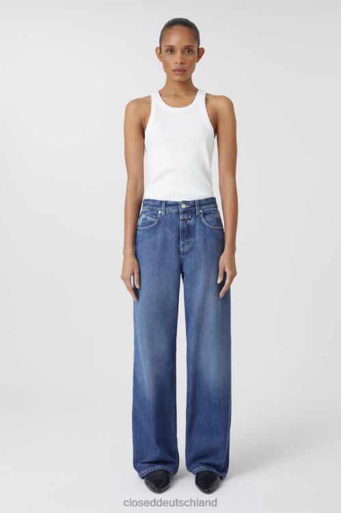 Kleidung Dunkelblau 0RP8Z1279 CLOSED Nikka im Denim-Stil Frauen
