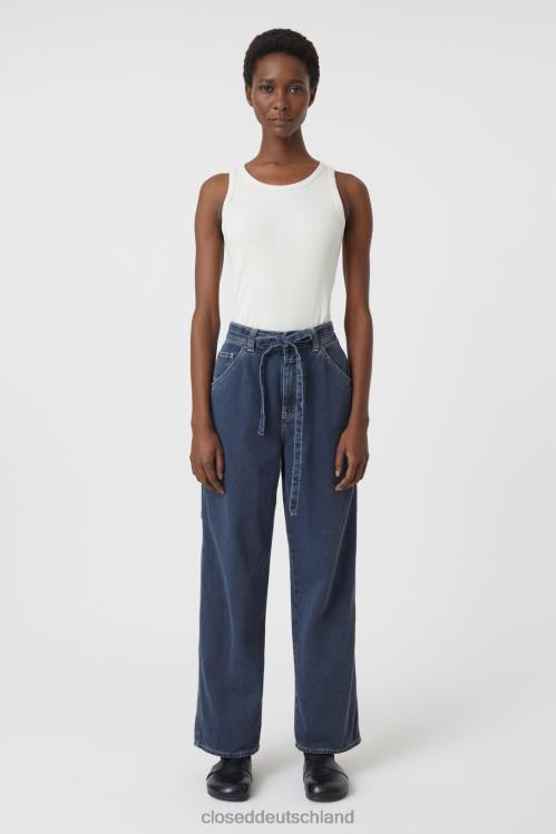 Kleidung Dunkelblau 0RP8Z136 CLOSED Denim-Stil in Beige Frauen