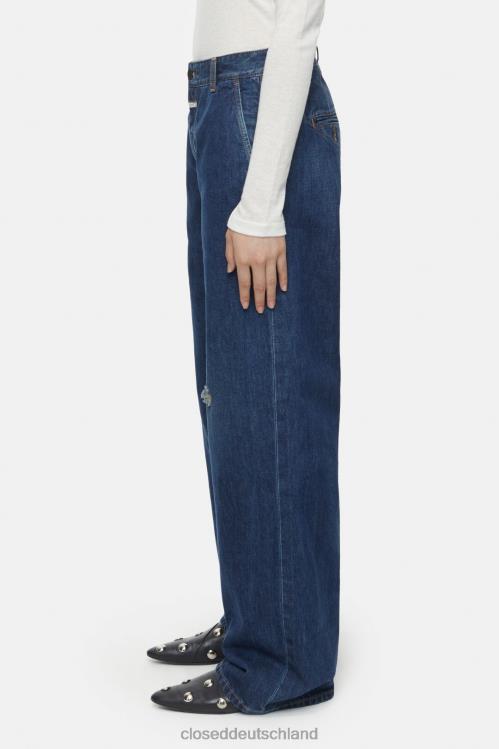 Kleidung Dunkelblau 0RP8Z23 CLOSED Jurdy im Denim-Stil Frauen