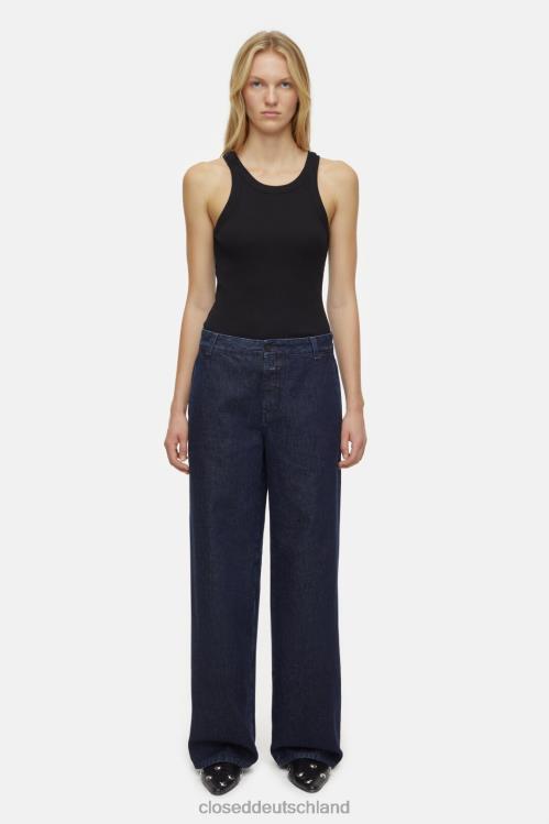 Kleidung Dunkelblau 0RP8Z24 CLOSED Jurdy im Denim-Stil Frauen