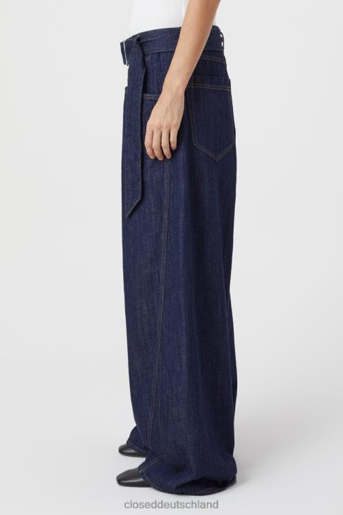 Kleidung Dunkelblau 0RP8Z31 CLOSED Baggy-X im Denim-Stil Frauen