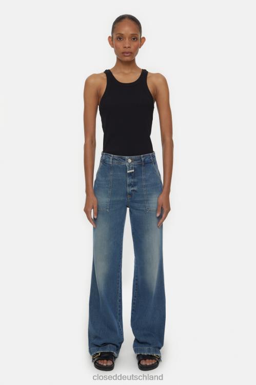 Kleidung Dunkelblau 0RP8Z39 CLOSED Arie im Denim-Stil Frauen