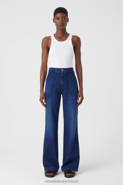 Kleidung Dunkelblau 0RP8Z40 CLOSED Arie im Denim-Stil Frauen