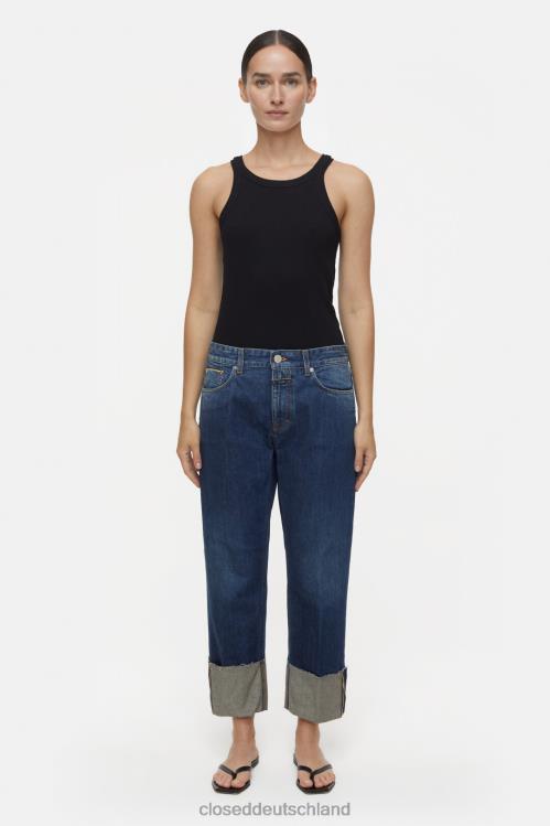 Kleidung Dunkelblau 0RP8Z48 CLOSED Denim-Stil Milo Frauen