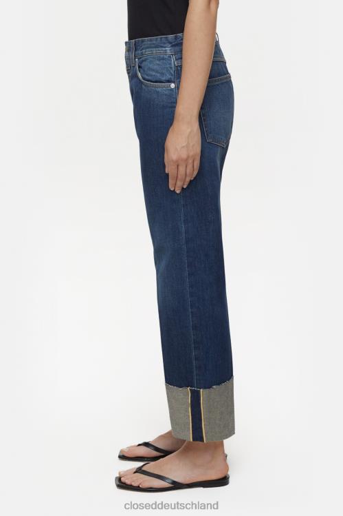 Kleidung Dunkelblau 0RP8Z48 CLOSED Denim-Stil Milo Frauen