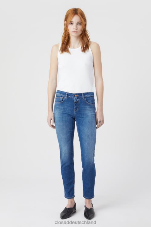 Kleidung Dunkelblau 0RP8Z67 CLOSED Bäcker im Denim-Stil 1 Frauen