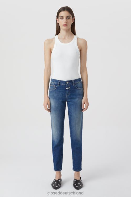 Kleidung Dunkelblau 0RP8Z71 CLOSED Bäcker im Denim-Stil 1 Frauen