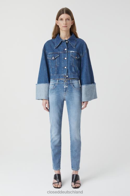 Kleidung Mittelblau 0RP8Z1125 CLOSED Bäcker im Denim-Stil 2 Frauen
