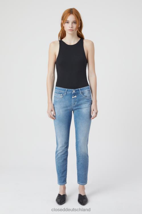 Kleidung Mittelblau 0RP8Z1139 CLOSED Bäcker im Denim-Stil 3 Frauen
