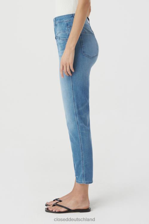 Kleidung Mittelblau 0RP8Z1149 CLOSED Pedaldrücker im Denim-Stil 5 Frauen