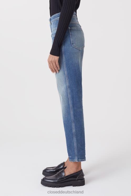 Kleidung Mittelblau 0RP8Z1158 CLOSED Pedaldrücker im Denim-Stil 5 Frauen