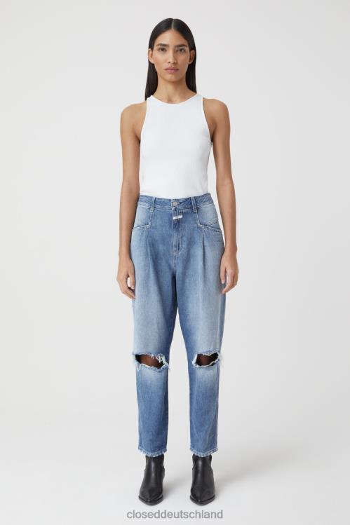 Kleidung Mittelblau 0RP8Z1166 CLOSED Perle im Denim-Stil Frauen
