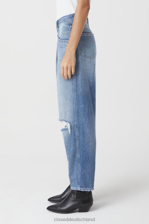 Kleidung Mittelblau 0RP8Z1166 CLOSED Perle im Denim-Stil Frauen