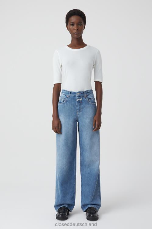 Kleidung Mittelblau 0RP8Z1169 CLOSED Nikka im Denim-Stil Frauen
