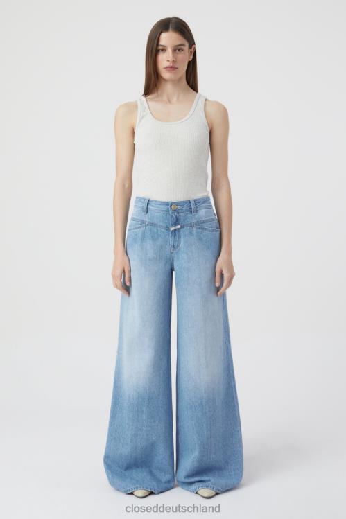 Kleidung Mittelblau 0RP8Z1180 CLOSED Denim-Stil ausgestellt-x Frauen