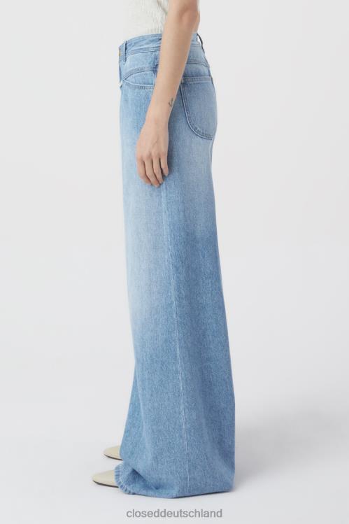Kleidung Mittelblau 0RP8Z1180 CLOSED Denim-Stil ausgestellt-x Frauen