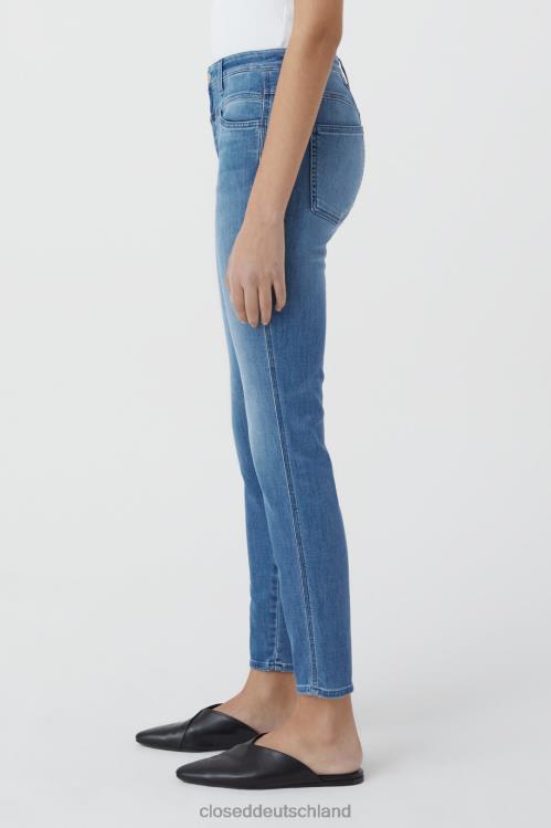 Kleidung Mittelblau 0RP8Z1272 CLOSED Skinny Pusher im Denim-Stil 7 Frauen
