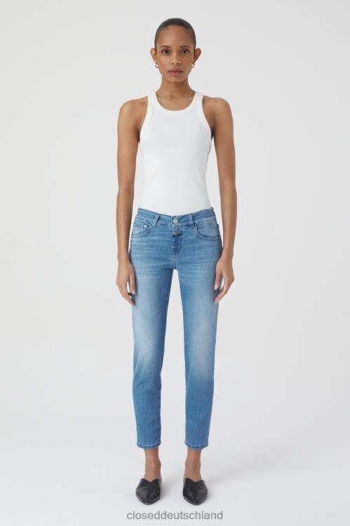 Kleidung Mittelblau 0RP8Z1276 CLOSED Bäcker im Denim-Stil 3 Frauen